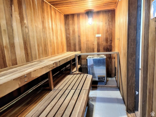 385 S Vasels Rd Unit 21, Brian Head, UT 84719 - sauna featuring wood walls and wooden ceiling