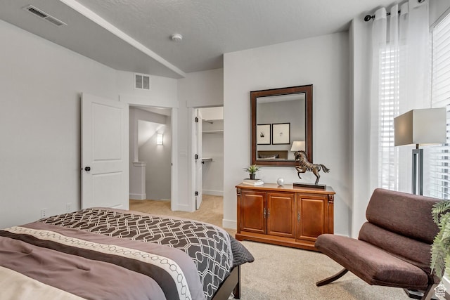 11211 S Clear Blue Dr, South Jordan, UT 84009 - bedroom with light colored carpet, a walk in closet, and baseboards