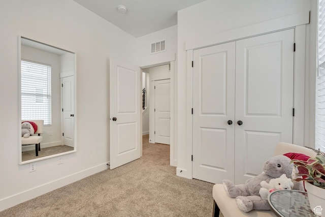 11211 S Clear Blue Dr, South Jordan, UT 84009 - sitting room with light colored carpet and baseboards