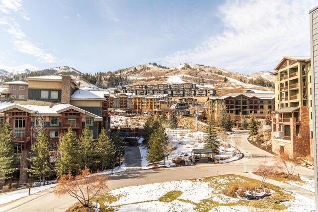2670 W Canyons Resort Dr Unit 436, Park City, UT 84098 - snow covered building featuring a mountain view