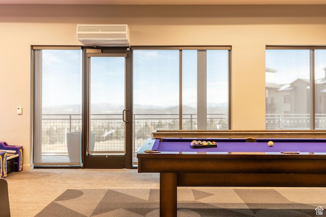 2670 W Canyons Resort Dr Unit 436, Park City, UT 84098 - game room featuring pool table and carpet floors