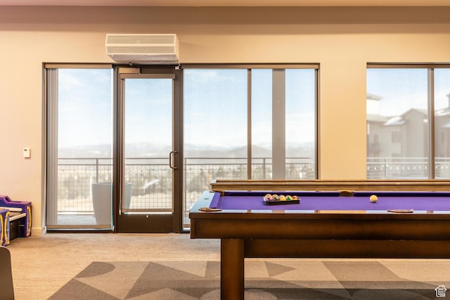 2670 W Canyons Resort Dr Unit 436, Park City, UT 84098 - game room featuring billiards and carpet floors