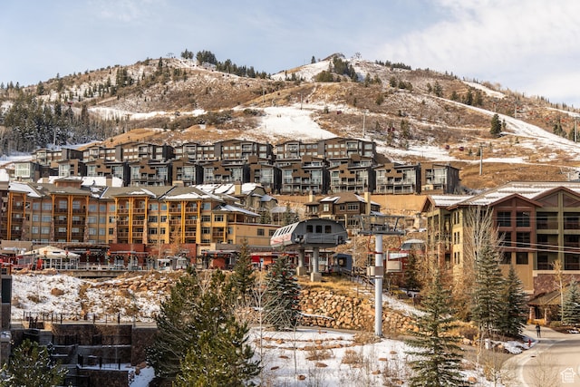 2670 W Canyons Resort Dr Unit 436, Park City, UT 84098 - exterior space with a mountain view