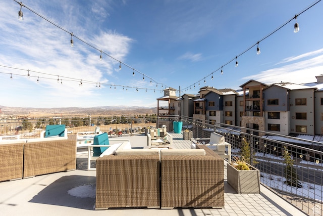 2670 W Canyons Resort Dr Unit 436, Park City, UT 84098 - view of patio / terrace featuring a mountain view and a balcony