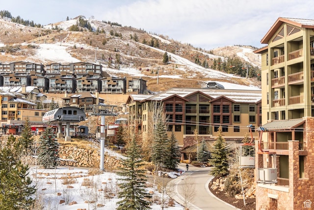 2670 W Canyons Resort Dr Unit 436, Park City, UT 84098 - snow covered building featuring a mountain view