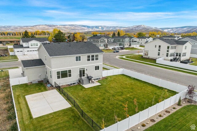 1358 S 1140 E, Heber City, UT 84032 - aerial perspective of suburban area with a mountain backdrop