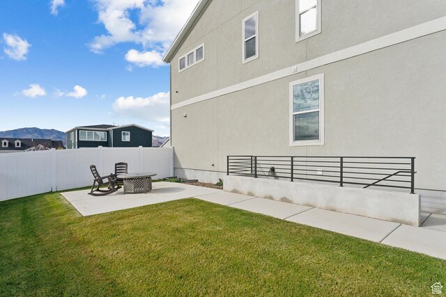 1358 S 1140 E, Heber City, UT 84032 - view of yard with a patio area
