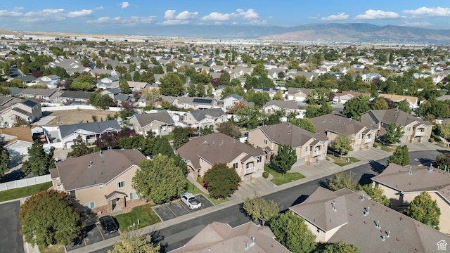 6882 W Bamburgh Way W, West Valley City, UT 84128 - drone / aerial view with a mountain view