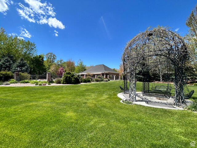 301 S Rachel Ln, New Harmony, UT 84757 - view of grassy yard