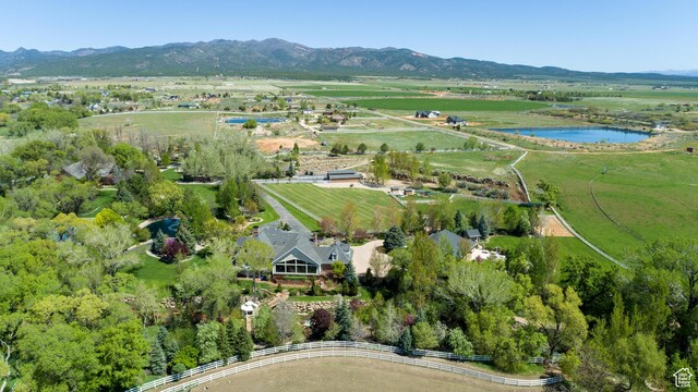 301 S Rachel Ln, New Harmony, UT 84757 - view of property location with rural landscape and a water and mountain view