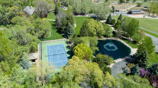 301 S Rachel Ln, New Harmony, UT 84757 - aerial view of a large body of water