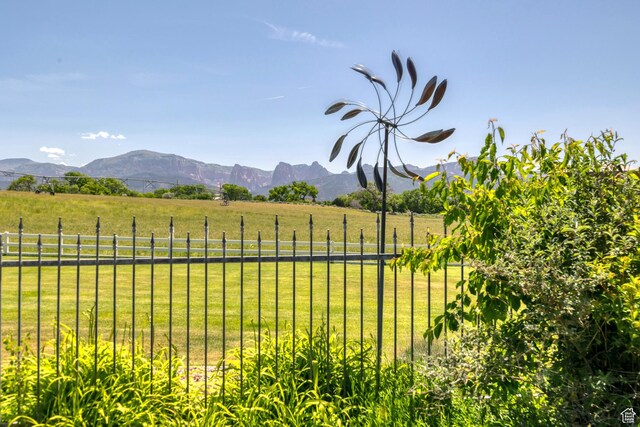 301 S Rachel Ln, New Harmony, UT 84757 - view of mountain backdrop featuring rural landscape
