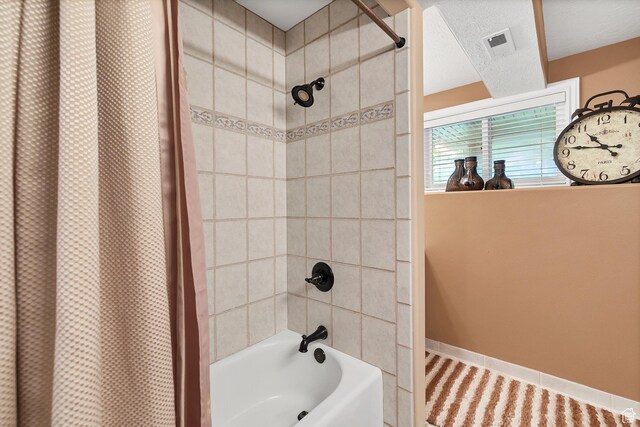 301 S Rachel Ln, New Harmony, UT 84757 - full bath with shower / bath combo with shower curtain and baseboards