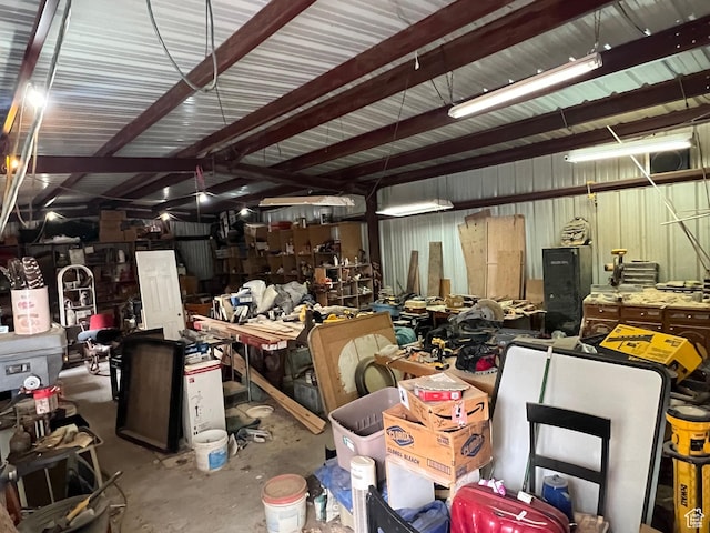 295 N 200 W, Monroe, UT 84754 - garage featuring a workshop area