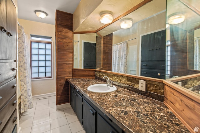 455 N 500 W, Richfield, UT 84701 - bathroom featuring vanity, tile patterned floors, and baseboards