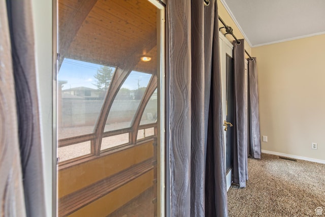 455 N 500 W, Richfield, UT 84701 - detailed view of ornamental molding, carpet flooring, and baseboards