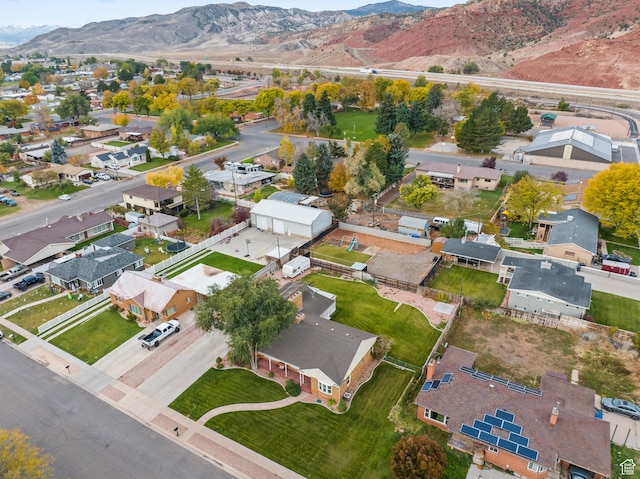 455 N 500 W, Richfield, UT 84701 - aerial overview of property's location featuring nearby suburban area and mountains