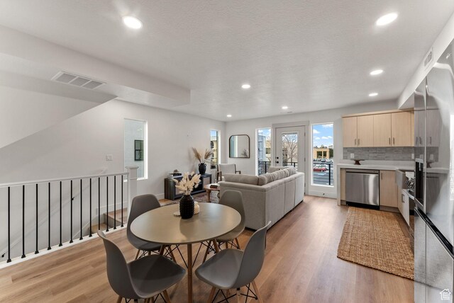 55 E 200 N Unit 2, Bountiful, UT 84010 - dining room featuring recessed lighting and light wood finished floors