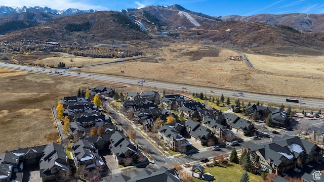 6042 N Fox Pointe Cir, Park City, UT 84098 - view of property location with nearby suburban area and a mountainous background