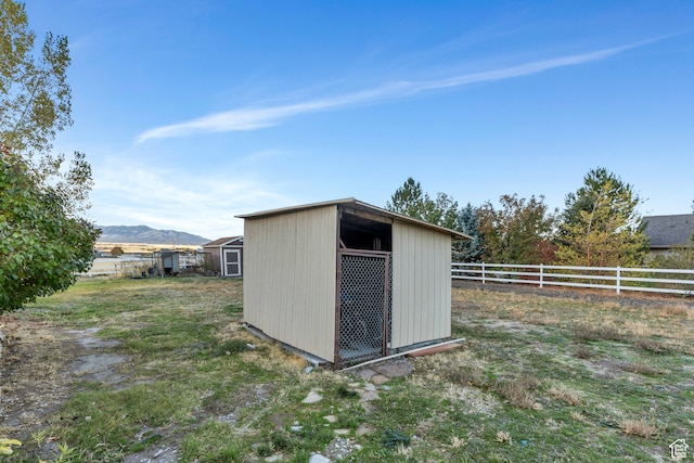 1122 Ironwood Rd, Erda, UT 84074 - view of outdoor structure with a mountain view