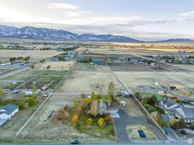 1122 Ironwood Rd, Erda, UT 84074 - birds eye view of property with a mountain view