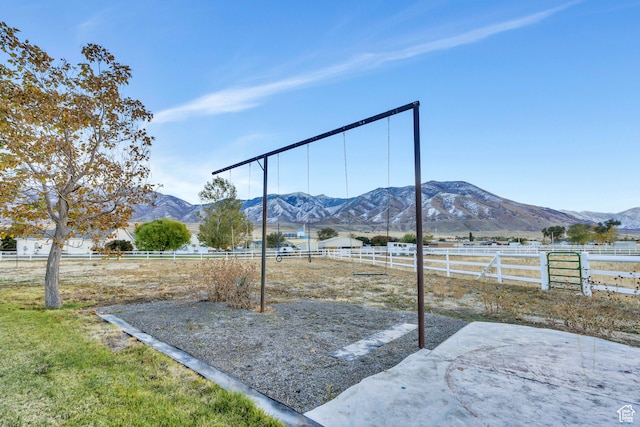1122 Ironwood Rd, Erda, UT 84074 - view of yard featuring a mountain view and a rural view