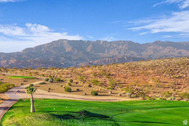 1498 W Torrey Pines Rd, Hurricane, UT 84737 - view of mountain background featuring a golf club