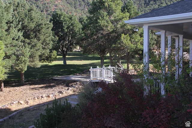 1627 W 950 S, Parowan, UT 84761 - view of grassy yard featuring a forest view