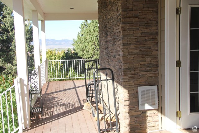 1627 W 950 S, Parowan, UT 84761 - balcony with a mountain view