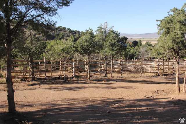 1627 W 950 S, Parowan, UT 84761 - view of yard featuring a mountain view and a view of countryside