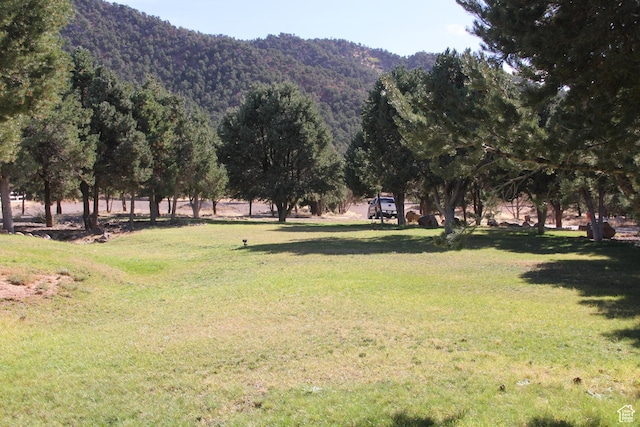 1627 W 950 S, Parowan, UT 84761 - view of yard with a mountain view