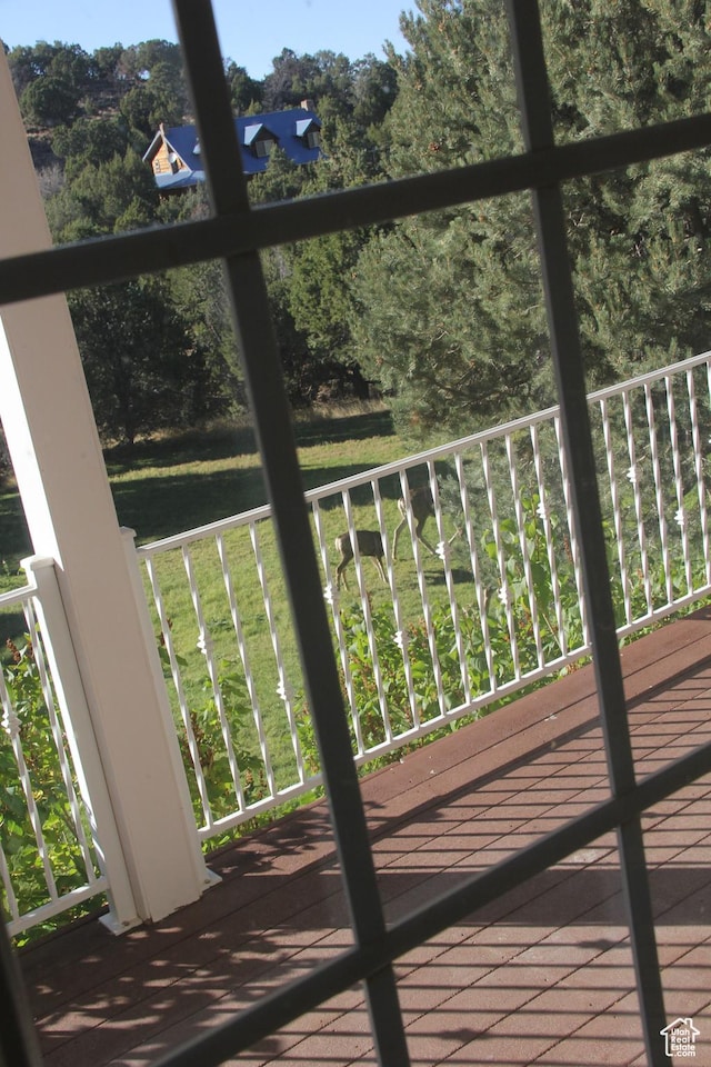 1627 W 950 S, Parowan, UT 84761 - view of wooden deck