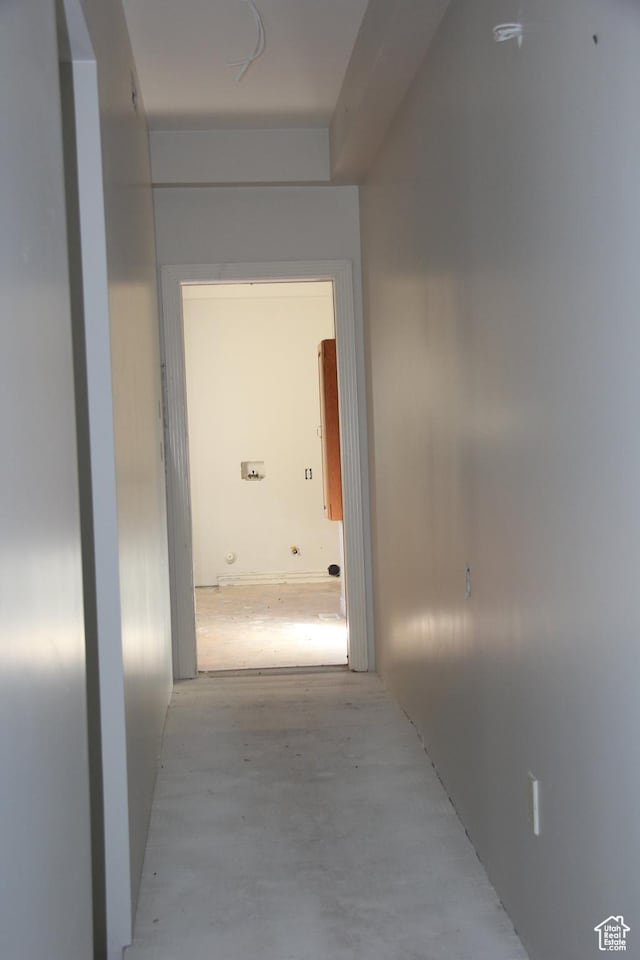 1627 W 950 S, Parowan, UT 84761 - hallway featuring unfinished concrete floors
