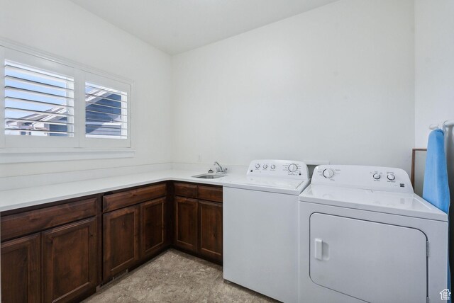 967 W Yamada Ct S, Syracuse, UT 84075 - washroom featuring washer and clothes dryer and cabinet space