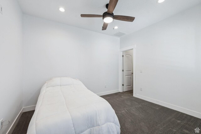 967 W Yamada Ct S, Syracuse, UT 84075 - carpeted bedroom featuring recessed lighting and a ceiling fan