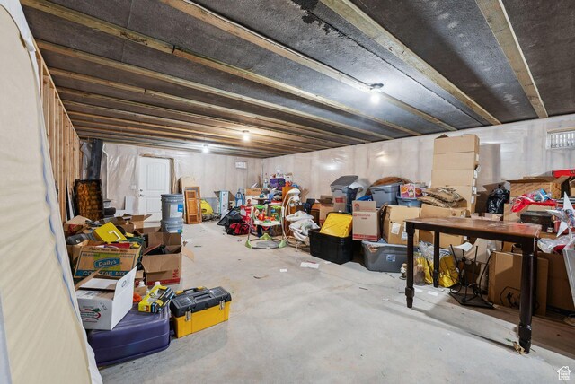 967 W Yamada Ct S, Syracuse, UT 84075 - view of unfinished below grade area