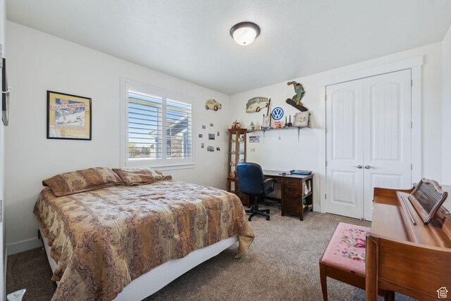 967 W Yamada Ct S, Syracuse, UT 84075 - carpeted bedroom featuring a closet
