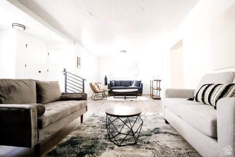 1065 E 22nd St, Ogden, UT 84401 - living area featuring wood finished floors