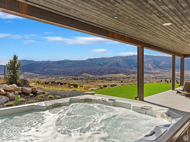 5731 E Porcupine Ridge Dr N, Eden, UT 84310 - view of mountain background