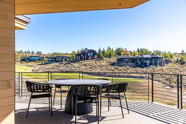 3821 Pinnacle Sky Loop, Park City, UT 84098 - view of patio / terrace featuring a balcony