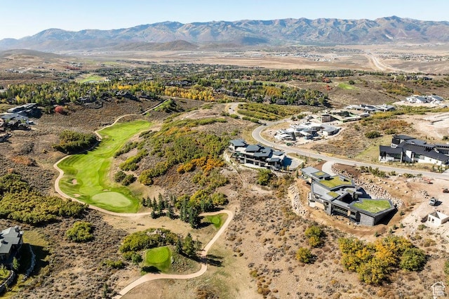 3821 Pinnacle Sky Loop, Park City, UT 84098 - aerial overview of property's location with mountains and a golf course
