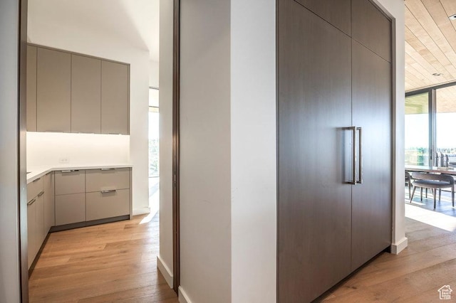 3821 Pinnacle Sky Loop, Park City, UT 84098 - hall with light wood-style flooring