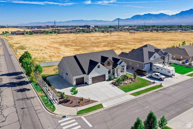 12751 S Harvest Ln W Unit 6, Riverton, UT 84096 - bird's eye view with a mountain view
