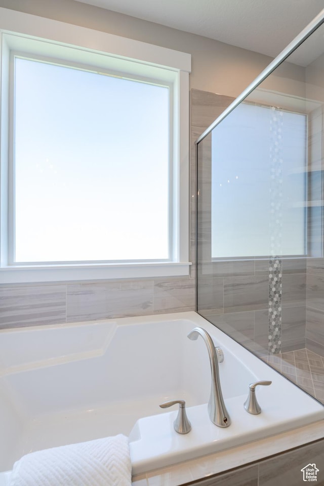 12751 S Harvest Ln W Unit 6, Riverton, UT 84096 - full bathroom with a garden tub
