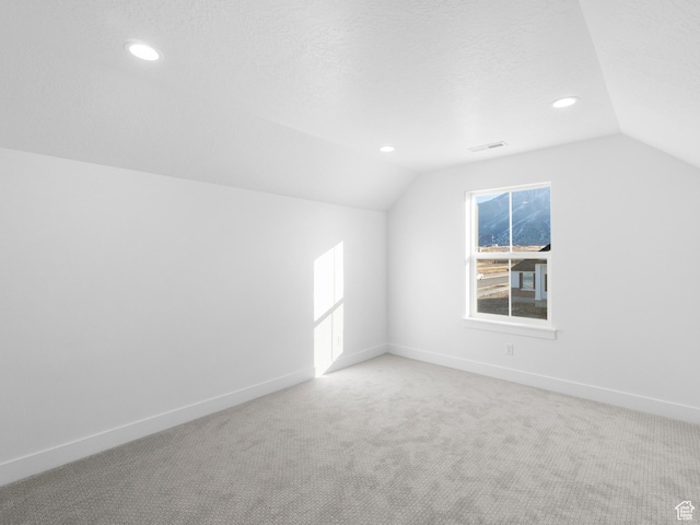 1018 S 3250 E Unit 128, Spanish Fork, UT 84660 - bonus room with light carpet, a textured ceiling, and lofted ceiling
