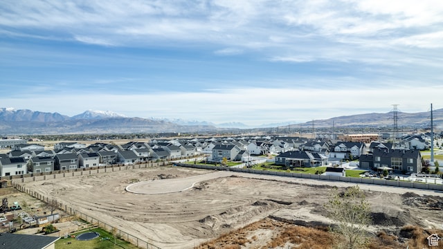 4328 W Harvest Ln S Unit 3, Riverton, UT 84096 - mountain view with a residential view