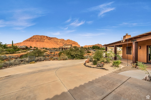896 E Mesa Vista Dr, Ivins, UT 84738 - exterior space with a mountain view