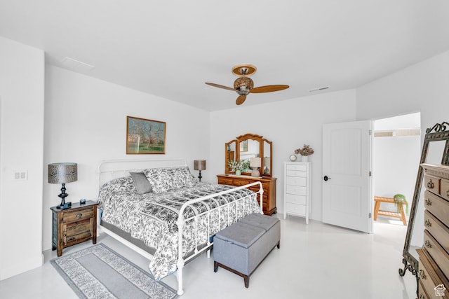 896 E Mesa Vista Dr, Ivins, UT 84738 - bedroom with ceiling fan