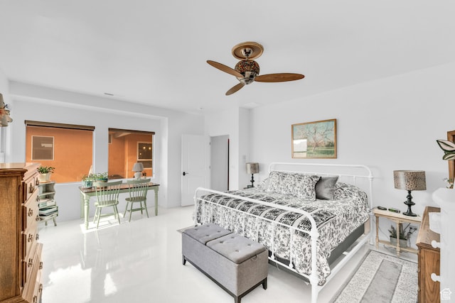 896 E Mesa Vista Dr, Ivins, UT 84738 - bedroom featuring ceiling fan
