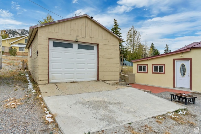 11 W Main St, Eureka, UT 84628 - detached garage with driveway